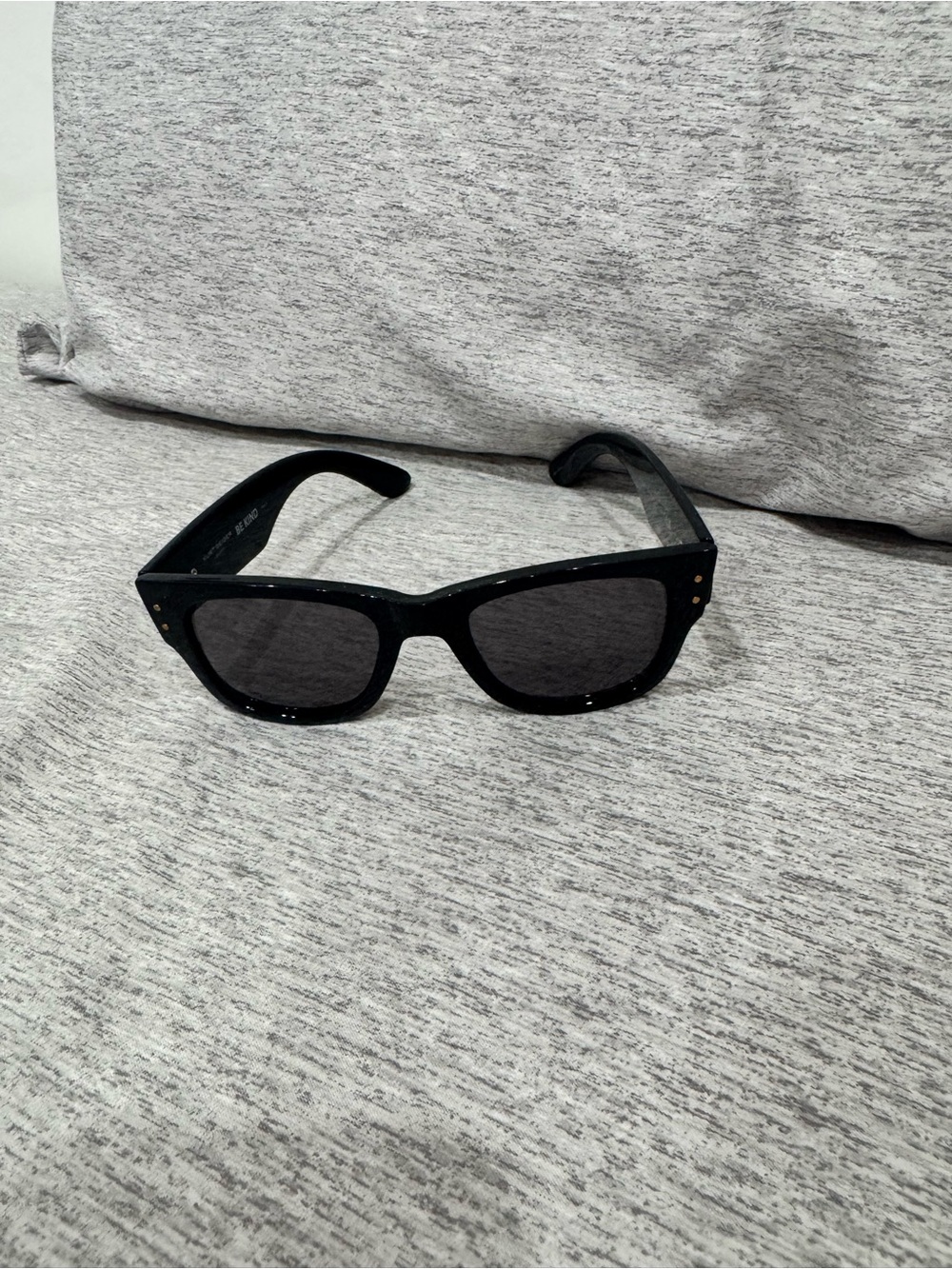 Kurt Geiger Black Kids Sunglasses with Subtle Gold Accents